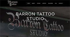 Desktop Screenshot of barrontattoo.com